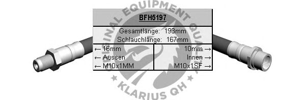 Тормозной шланг BFH5197