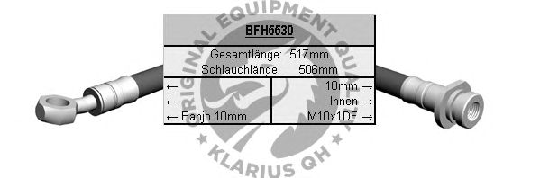 Ελαστικός σωλήνας φρένων BFH5530
