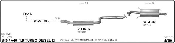 Exhaust System 586000100