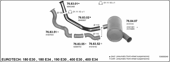 Exhaust System 539000049
