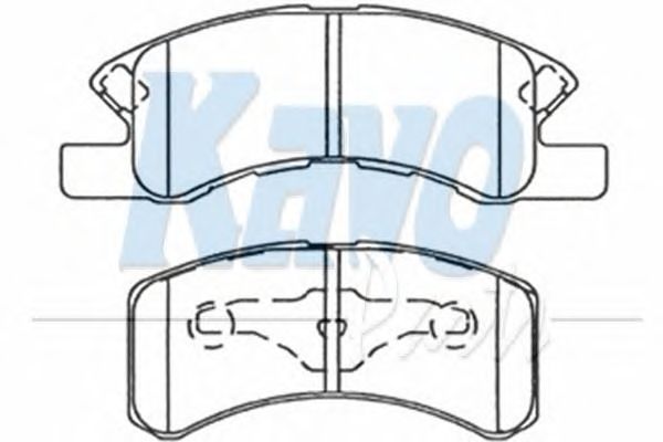 Brake Pad Set, disc brake BP-1515