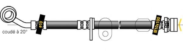Tubo flexível de travão F5663