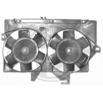 Ventilador, condensador do ar condicionado 1454001