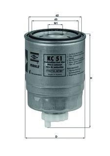 Fuel filter KC 51