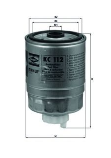 Filtro carburante KC 112