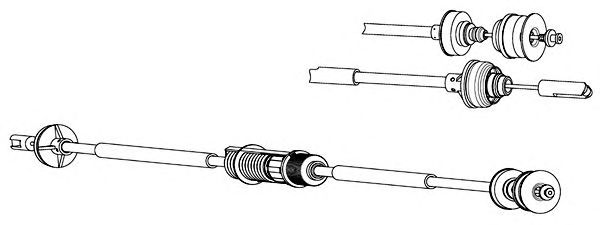 Clutch Cable PU01163