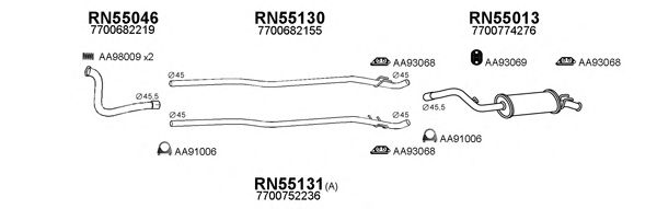 Exhaust System 550440
