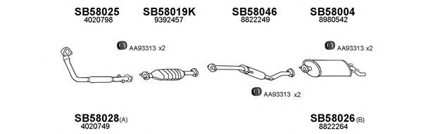 Exhaust System 580032