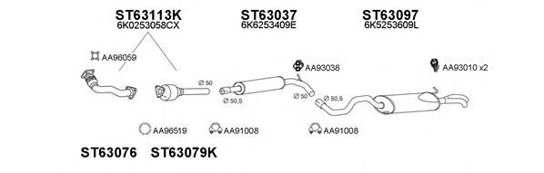 Exhaust System 630034