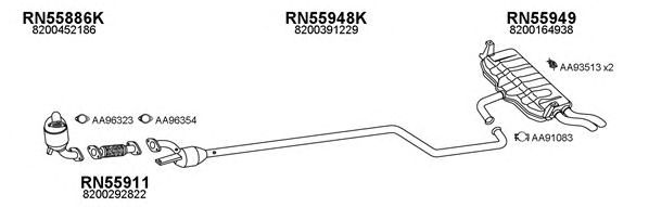 Exhaust System 550539