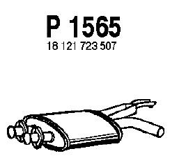 Mittelschalldämpfer P1565