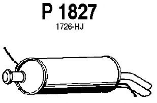Silenciador posterior P1827