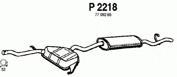 sluttlyddemper P2218