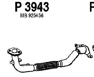 Труба выхлопного газа P3943