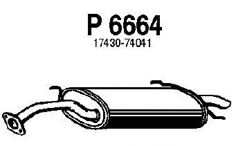 sluttlyddemper P6664