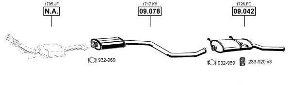 Exhaust System CI092605