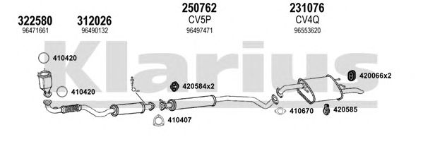 Exhaust System 310057E