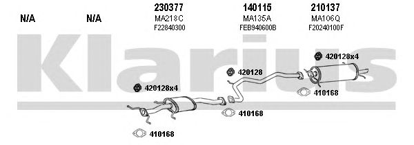 Exhaust System 570118E