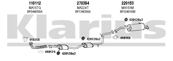 Exhaust System 570139E