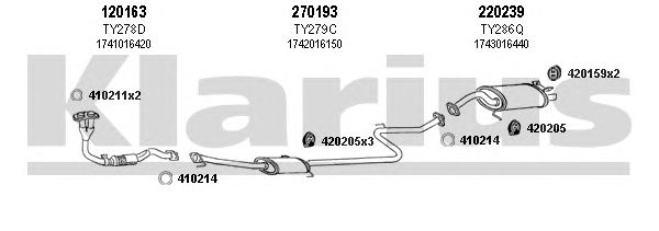 Exhaust System 900191E