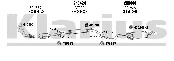 Exhaust System 930730E