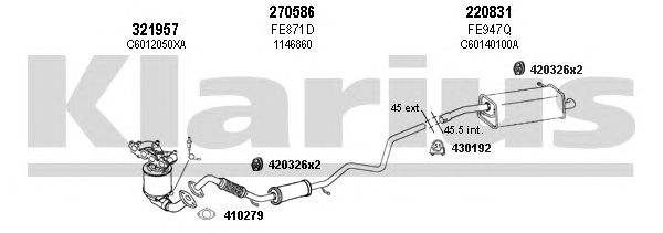 Exhaust System 570224E