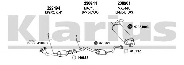 Exhaust System 570243E