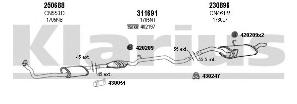 Exhaust System 180617E