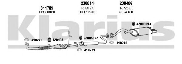 Exhaust System 120360E