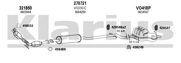 Exhaust System 960349E