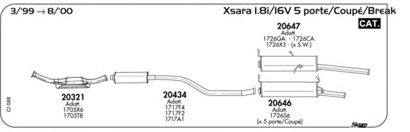 Exhaust System CI088