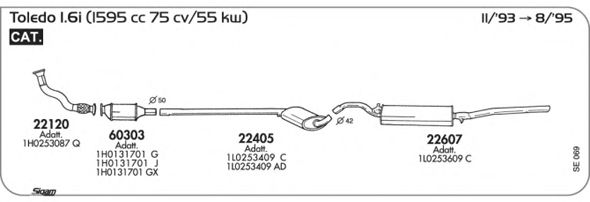 Exhaust System SE069