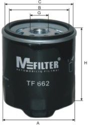 Oliefilter TF 662