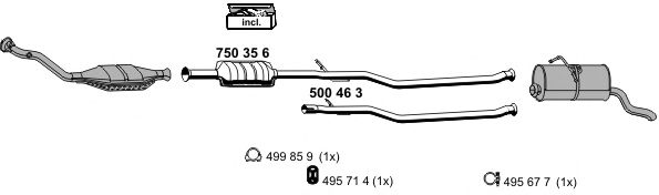 Exhaust System 090378