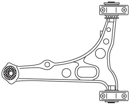 Bras de liaison, suspension de roue 1137