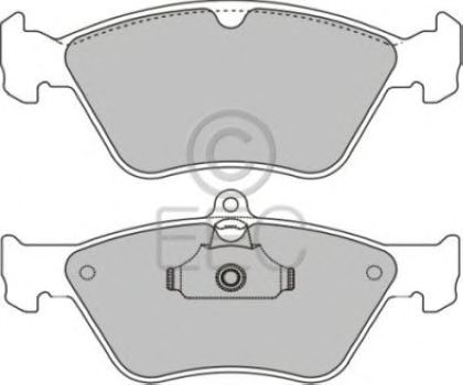 Комплект тормозных колодок, дисковый тормоз BRP0847