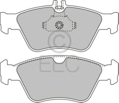 Комплект тормозных колодок, дисковый тормоз BRP0886
