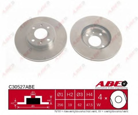 Brake Disc C30527ABE