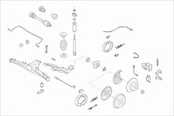 Steering; Wheel Suspension BMW-3COM-RL003