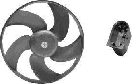 Fan, radiator 4028745
