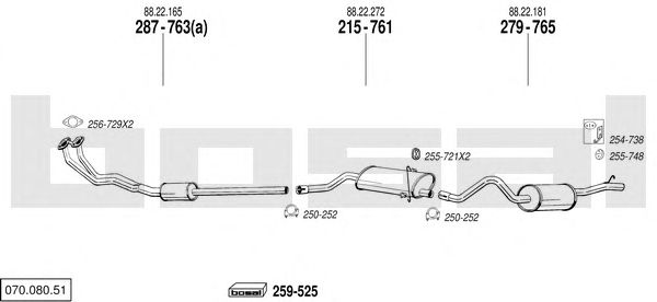 Exhaust System 070.080.51