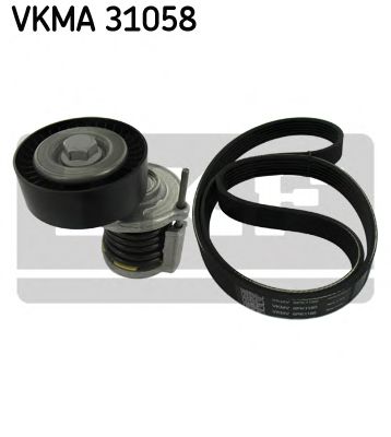 Поликлиновой ременный комплект VKMA 31058