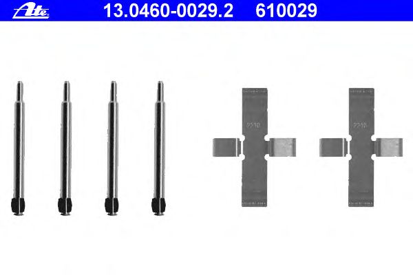 Accessory Kit, disc brake pads 13.0460-0029.2