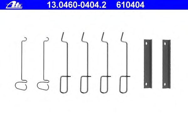 Accessory Kit, disc brake pads 13.0460-0404.2