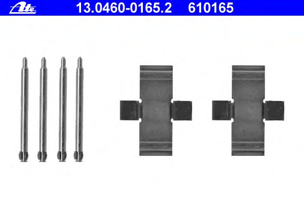 Accessory Kit, disc brake pads 13.0460-0165.2