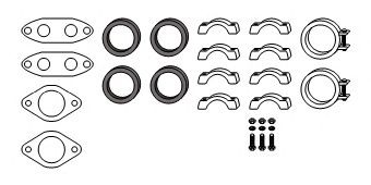 Mounting Kit, exhaust system 82 11 1065