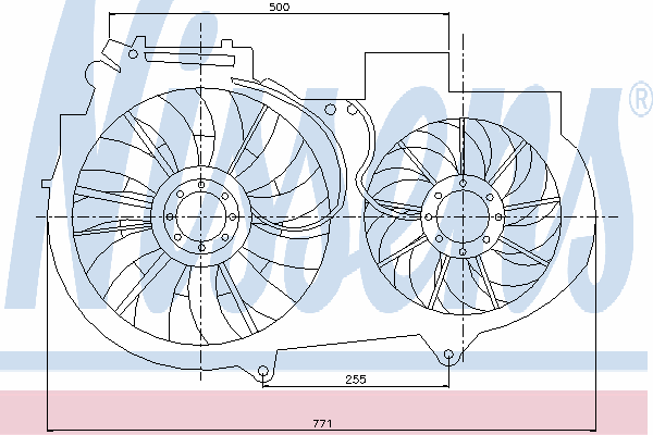 Ventilador, refrigeración del motor 85246