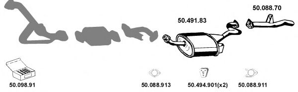 Exhaust System 502038