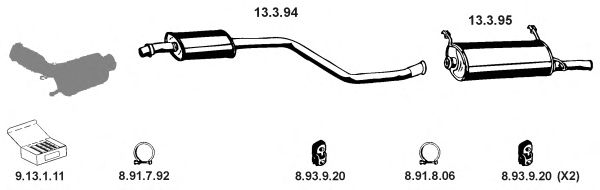 Exhaust System 222413