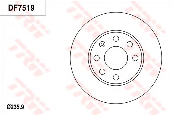 Brake Disc DF7519